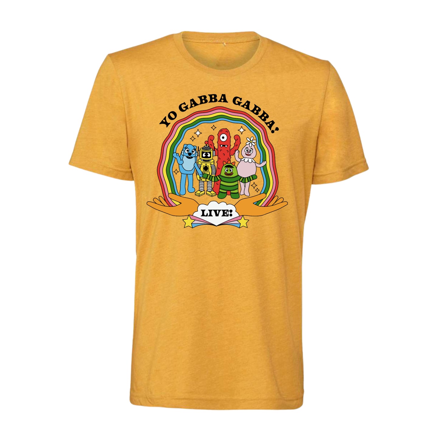 Under The Rainbow YGG Live Adult Tee