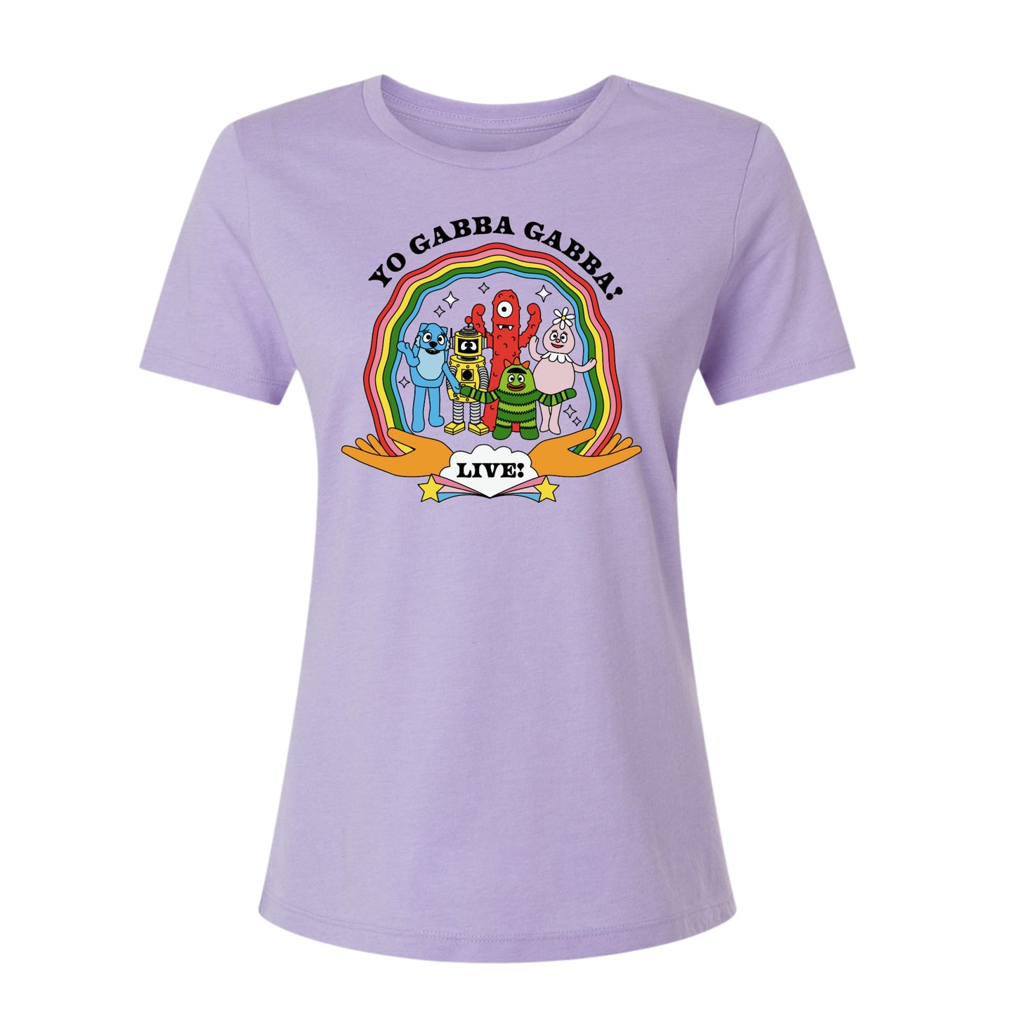 Under The Rainbow YGG Live Women's Tee
