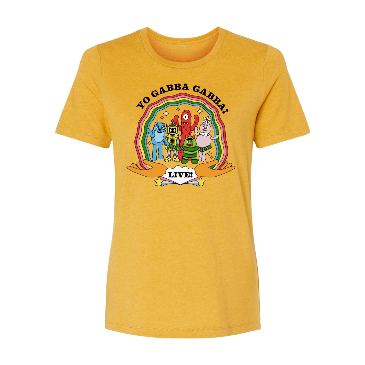 Under The Rainbow YGG Live Women's Tee