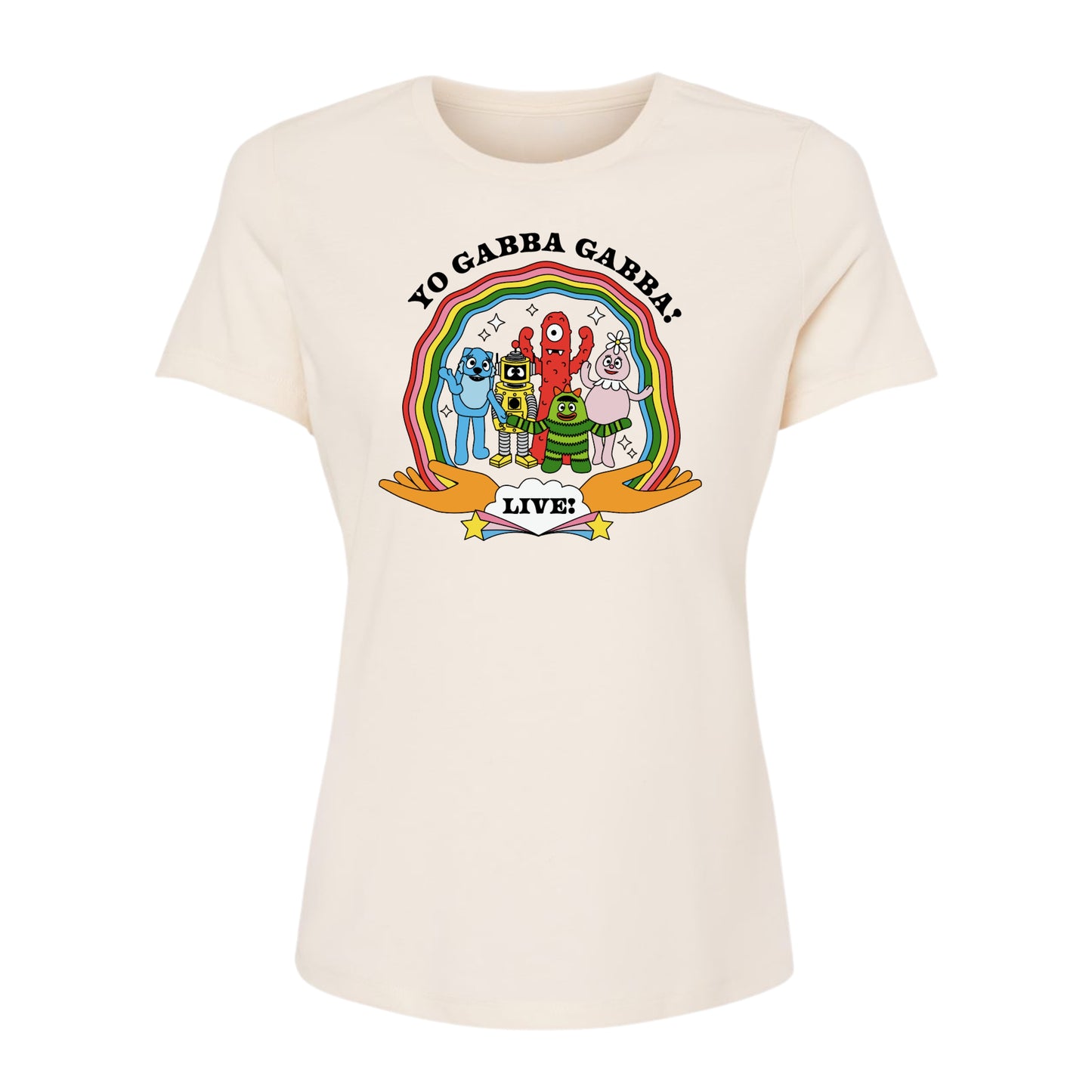 Under The Rainbow YGG Live Women's Tee