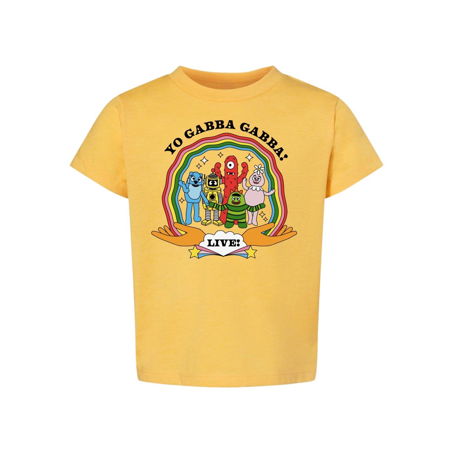 Under The Rainbow YGG Live Toddler Tee