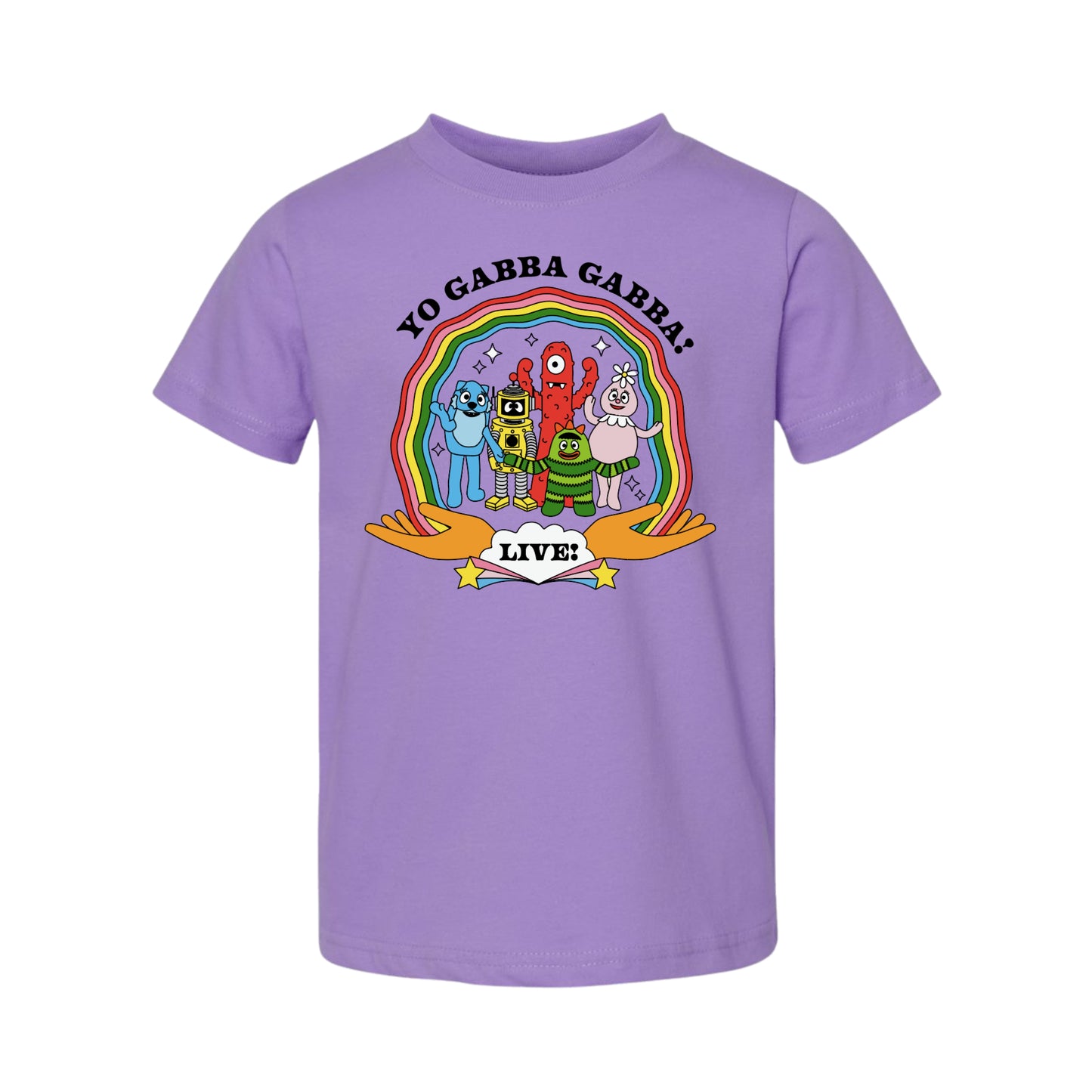 Under The Rainbow YGG Live Toddler Tee