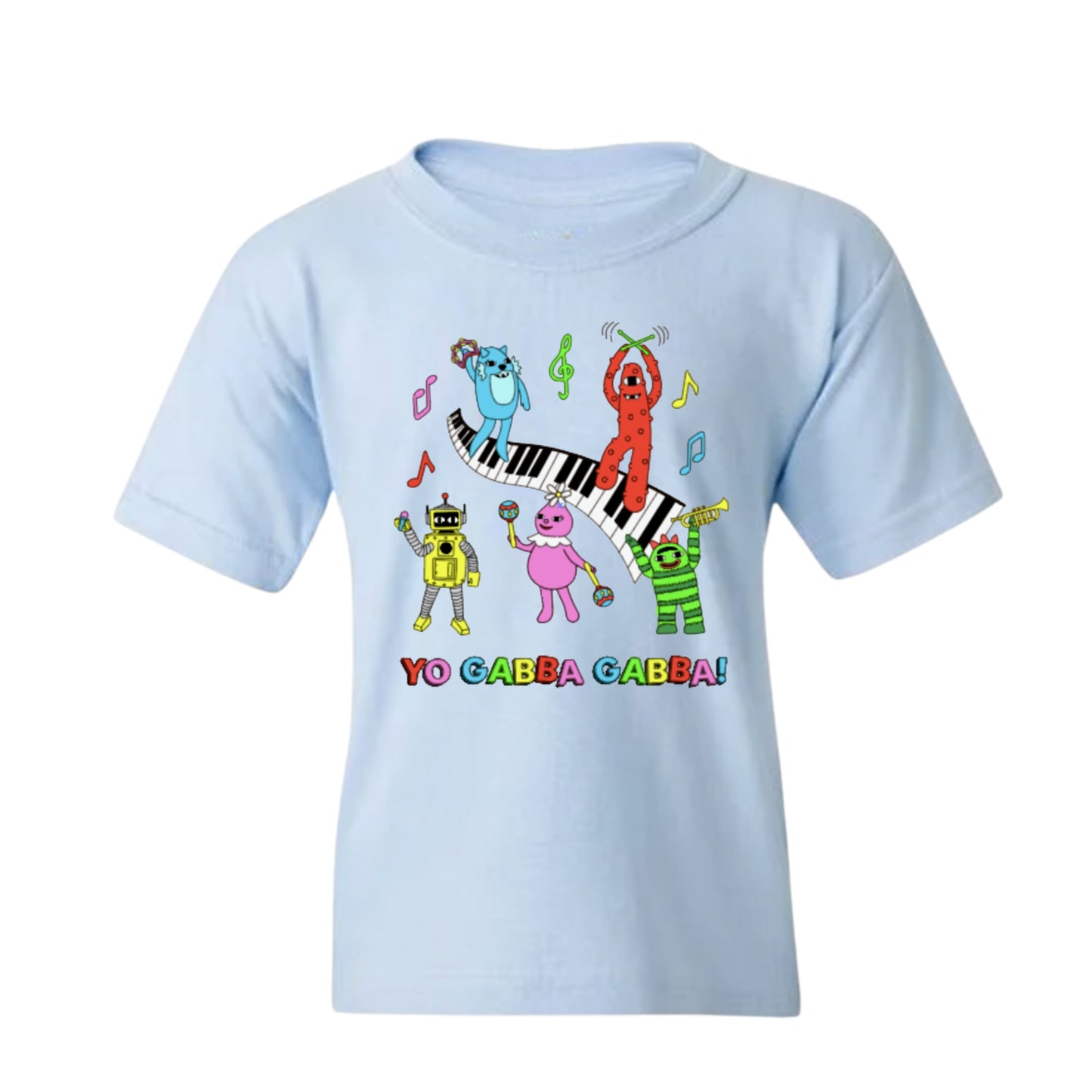 Psychic Friends x Yo Gabba Gabba! Let's Play Toddlers Tee!