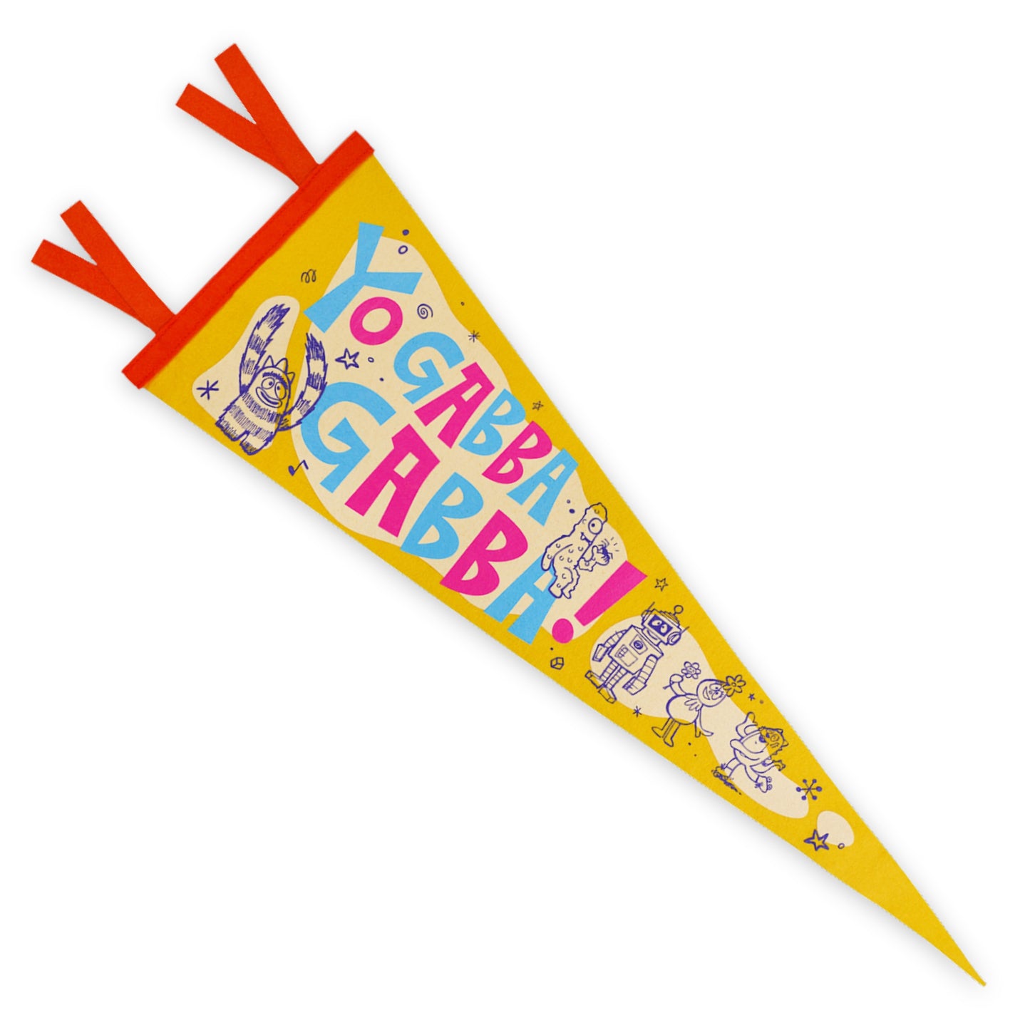 Yo Gabba Gabba! Pennant by Oxford Pennant!