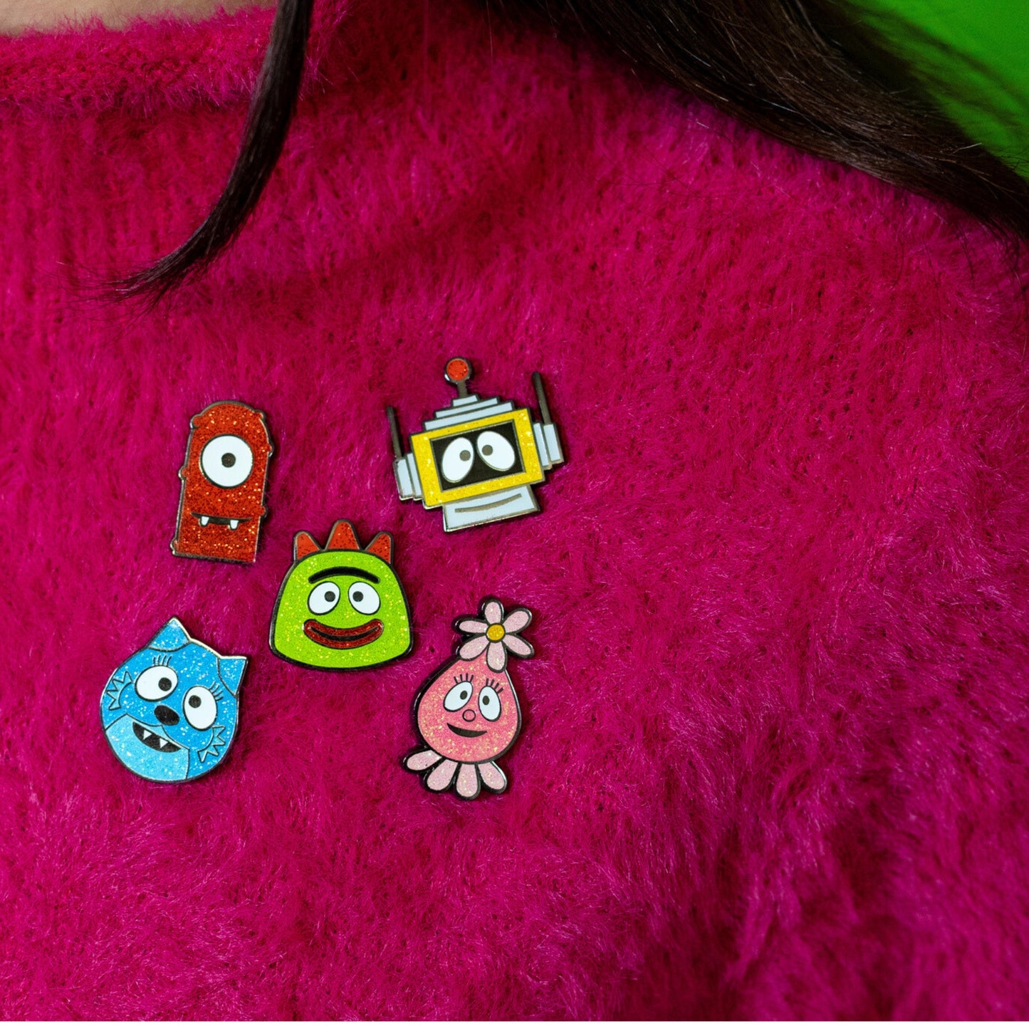 Yesterdays x Yo Gabba Gabba! Pin Set!