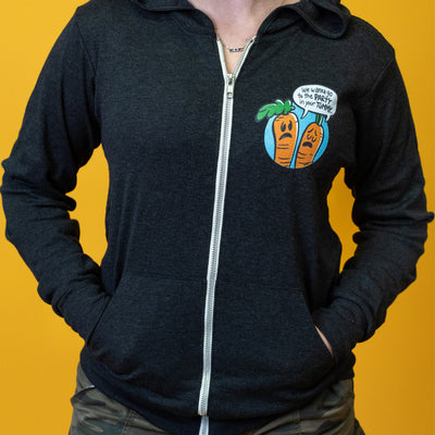 There’s A Party In My Tummy Tri-Blend Hoodie