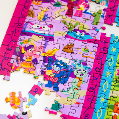 The Yo Gabba Gabba! Triptych 550 Piece Puzzle!