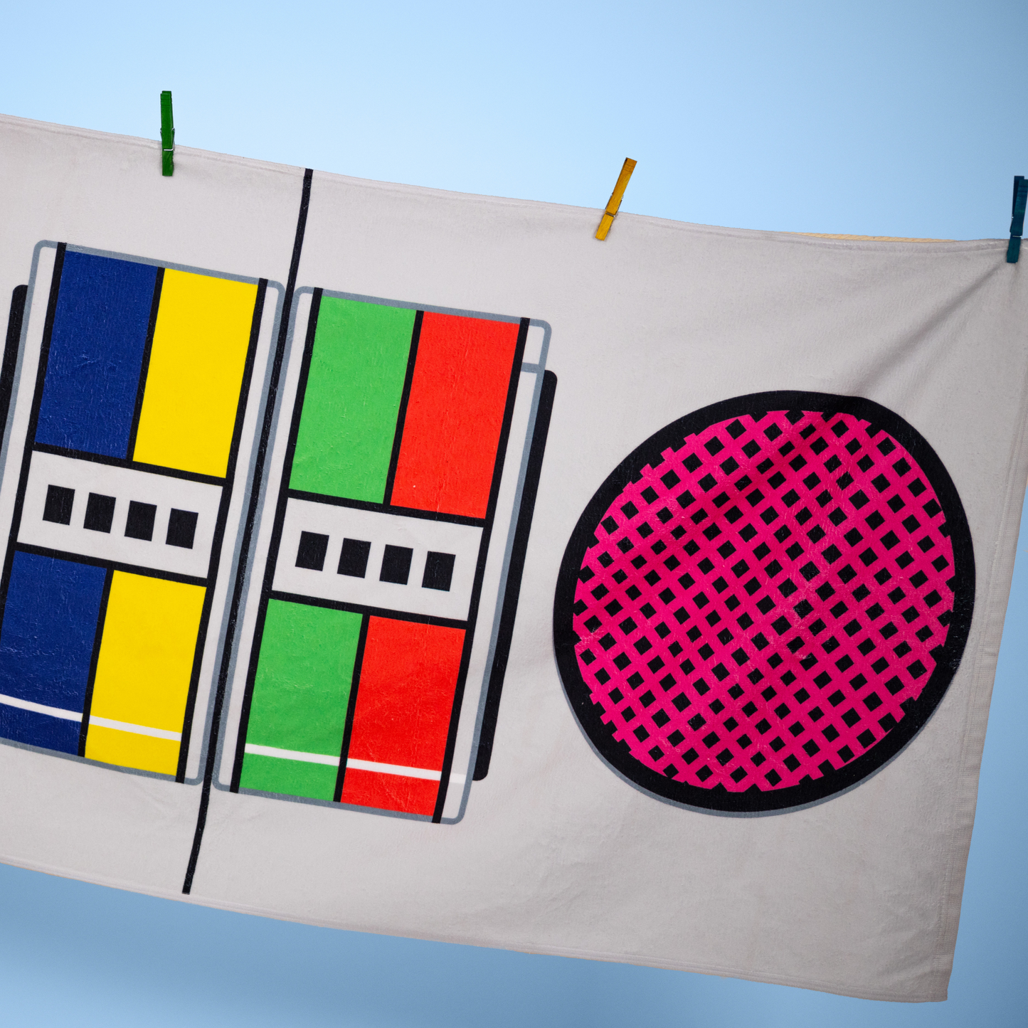 Yo Gabba Gabba! Boombox Beach Towel!
