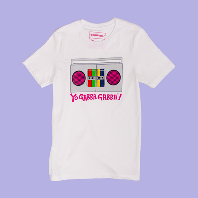 Adult Yo Gabba Gabba! Boombox T-Shirt!