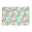 Classic Christmas Party Print Tea Towel