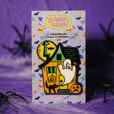 Spooksieboo x Yo Gabba Gabba! Spooky House Pin!