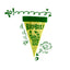 Yo Gabba Gabba! Character Mini Pennant Set by Oxford Pennant!