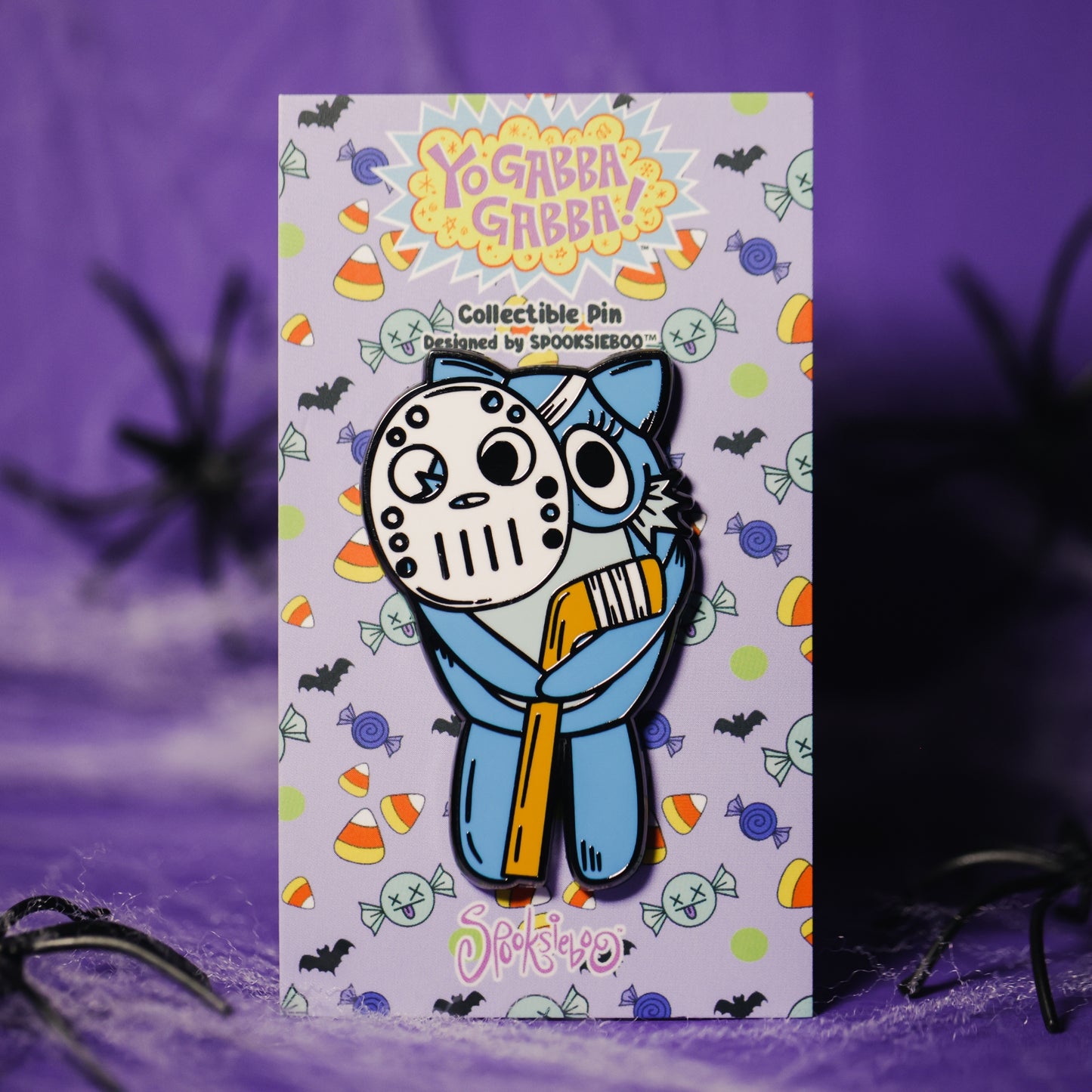 Spooksieboo x Yo Gabba Gabba! Creepy Toodee Pin!