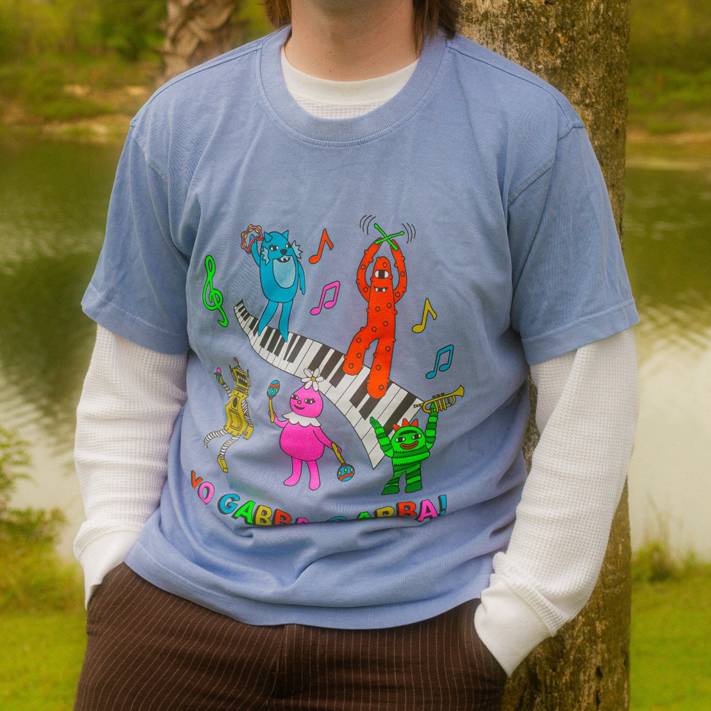 Psychic Friends x Yo Gabba Gabba! Let's Play Tee!