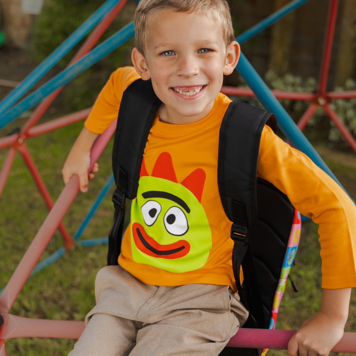 Toddler Brobee BRIGHT! Long Sleeve Tee!