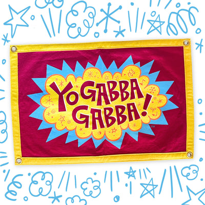 Yo Gabba Gabba! Camp Flag by Oxford Pennant!