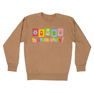 Adult Yo Gabba Gabba! BRIGHT! Sweatshirt!