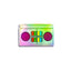 Holographic Boombox Deluxe Decal!
