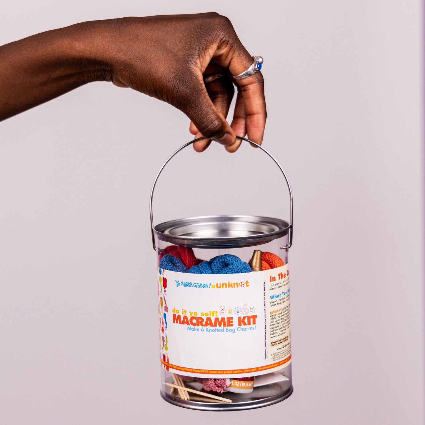 Yo Gabba Gabba! x Unknot Do It Yo Self! Macramé Kit!