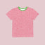 Youth Foofa "I Love Flowers!" Petal Pink Print Tee