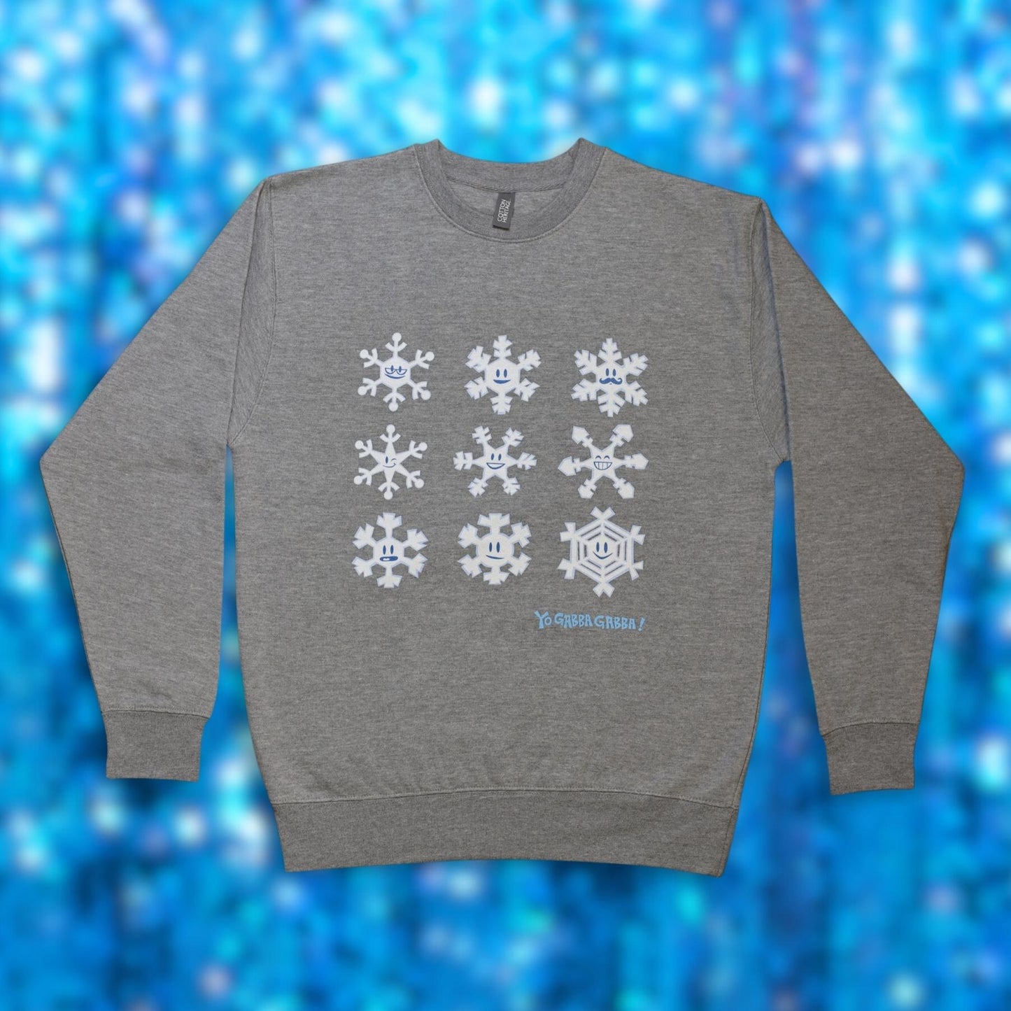 Different Snowflakes Adult Sweatshirt!