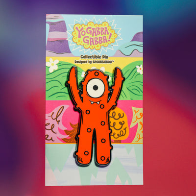 Spooksieboo x Yo Gabba Gabba! Classic Muno Pin!