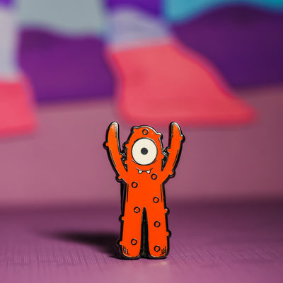 Spooksieboo x Yo Gabba Gabba! Classic Muno Pin!