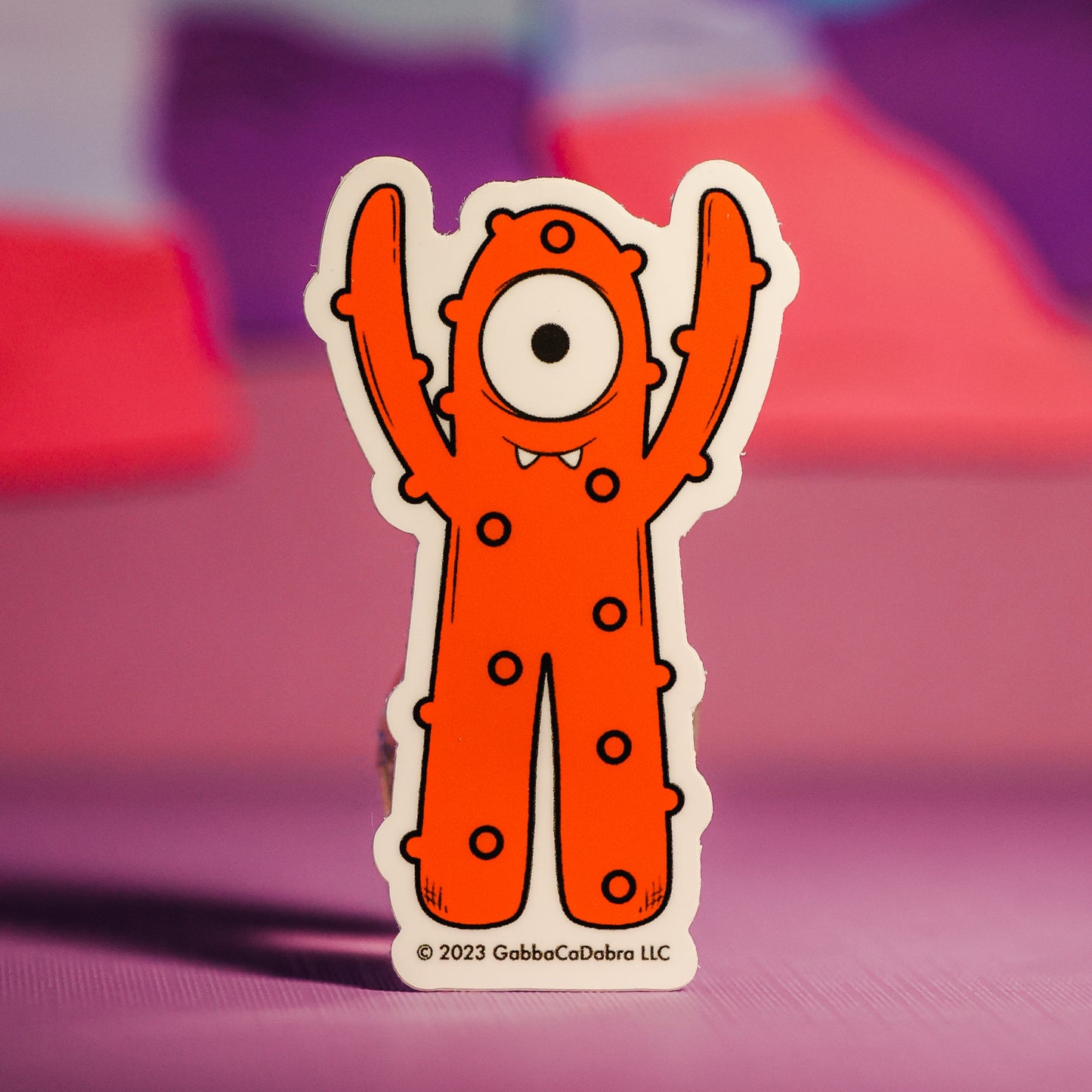 Spooksieboo x Yo Gabba Gabba! Classic Muno Decal!