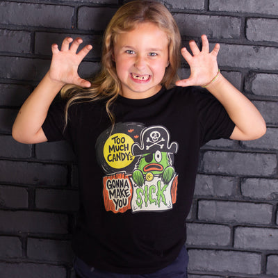 To Much Candy Toddler Tee!