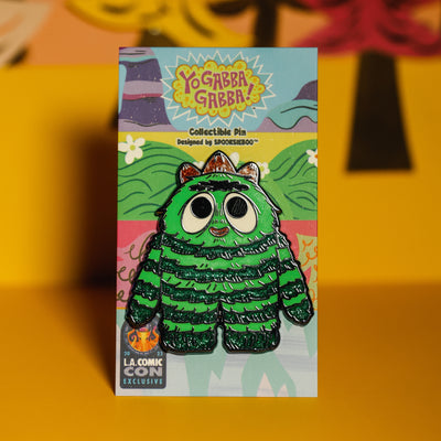 Spooksieboo x Yo Gabba Gabba! Classic Brobee Pin!