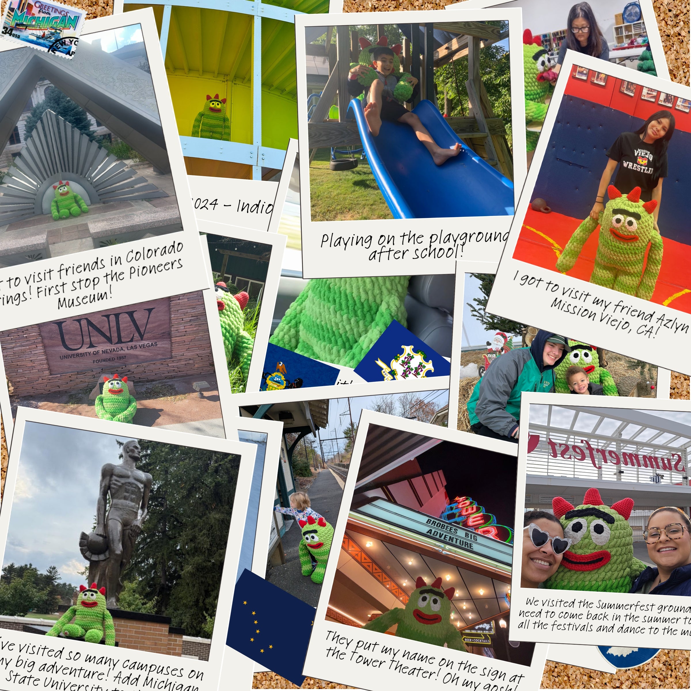 Brobee Sticker Brobee's BIG Adventure! – Official Yo Gabba Gabba Store