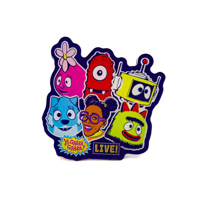 Yo Gabba Gabba Live Deluxe Magnet