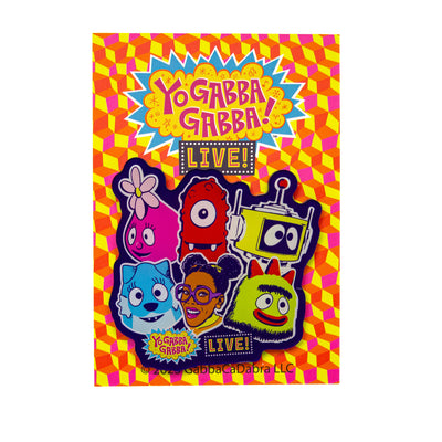 Yo Gabba Gabba Live Deluxe Magnet