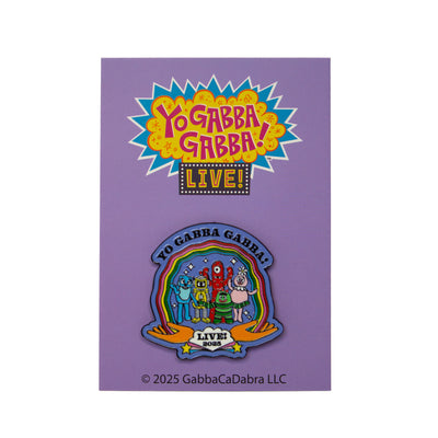 Yo Gabba Gabba Live Deluxe Pin