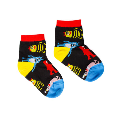 Yo Gabba Gabba! Young Kids Size 2-4 Bit Buddy Socks!