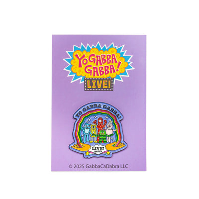 Yo Gabba Gabba Live Deluxe Pin