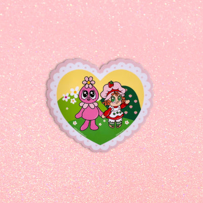 Strawberry Shortcake x Yo Gabba Gabba! Kawaii Besties Decal by Spooksieboo!