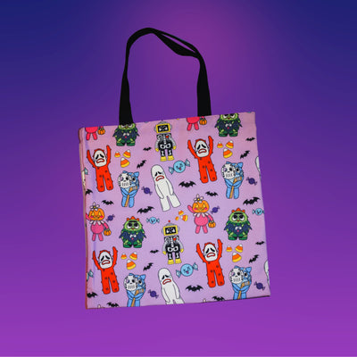 Spooksieboo x Yo Gabba Gabba! Pattern Print Tote!