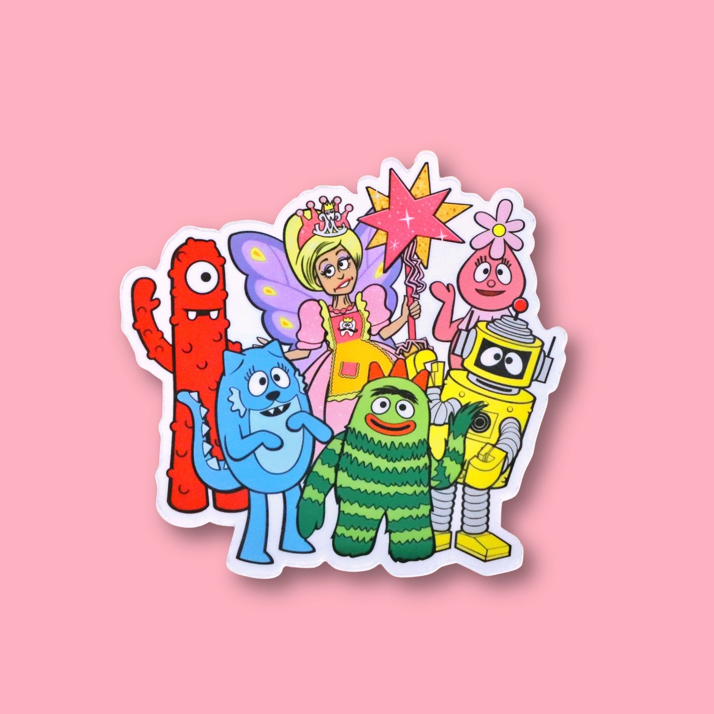 Amy Sedaris ❤ Yo Gabba Gabba Limited Edition Decal!