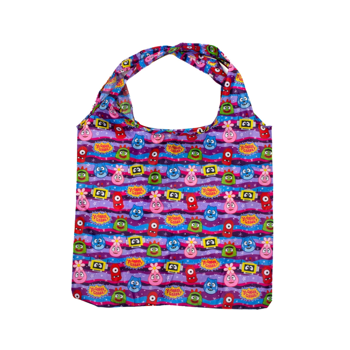 Yo Gabba Gabba! Packable Pattern Shopping Tote!