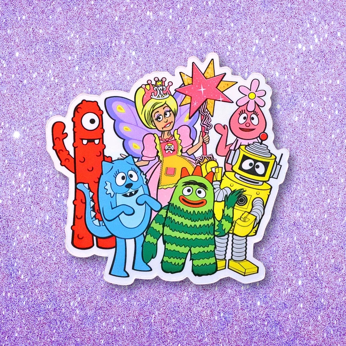 Amy Sedaris ❤ Yo Gabba Gabba Limited Edition Decal!