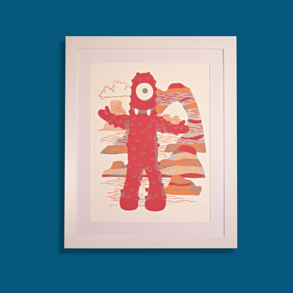 Limited Edition Muno ScreenPrint! Official Yo Gabba Gabba Store