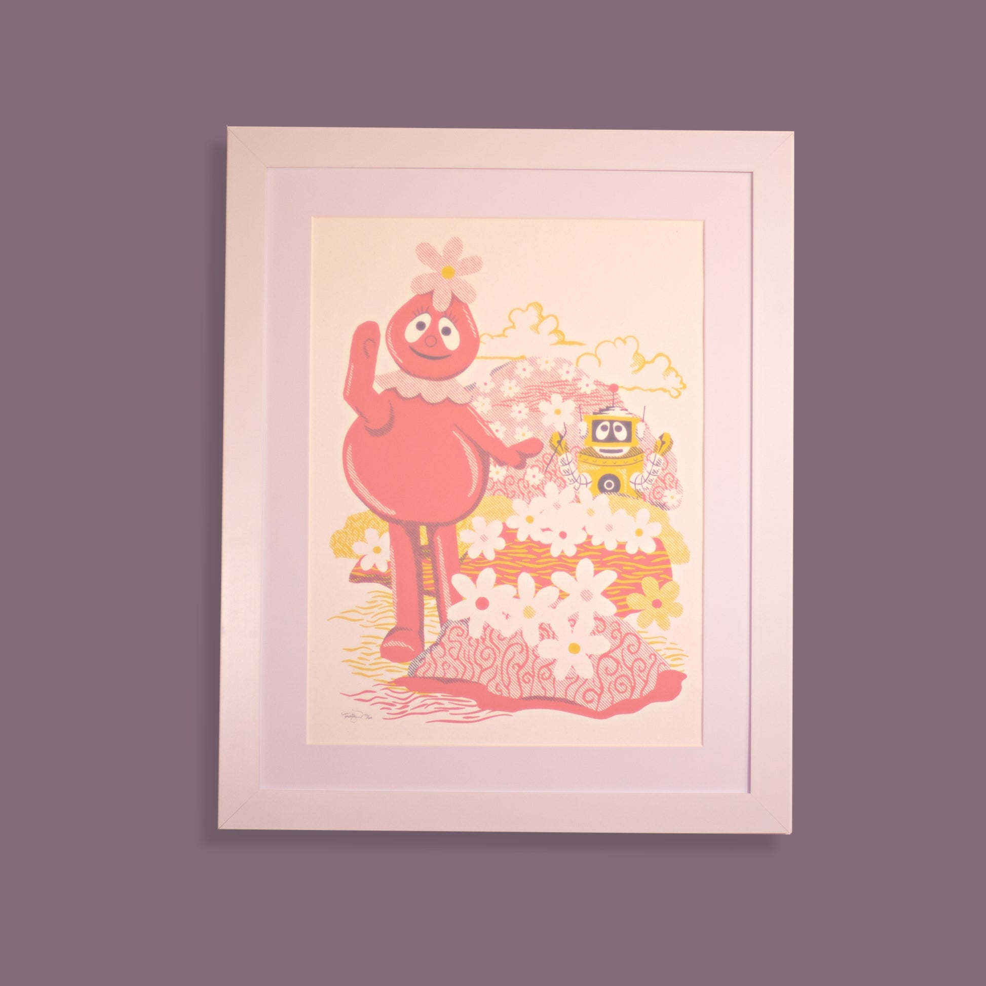 Limited Edition Foofa & Plex Screen-Print!